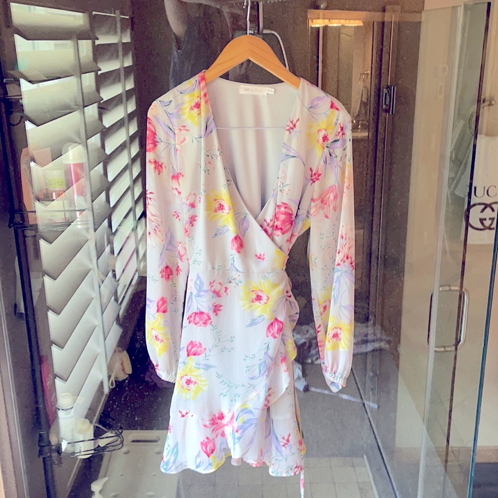 Long sleeve summer dress